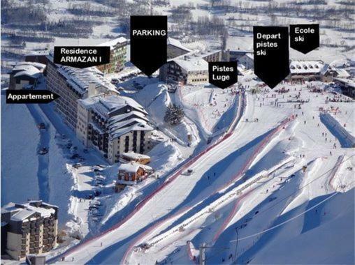 L'Armazan - Studio Pieds De Piste Plat D'Adet سانت لاري سولون المظهر الخارجي الصورة